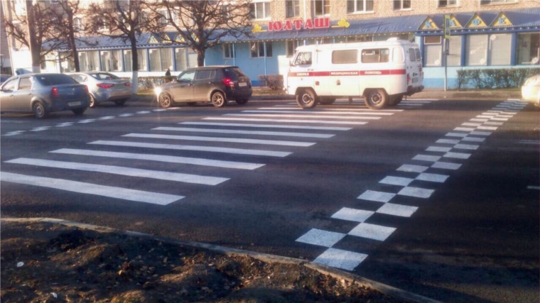 Дорожные неровности для принудительного снижения скорости: на чебоксарских дорогах обустроено 105 «лежачих полицейских»