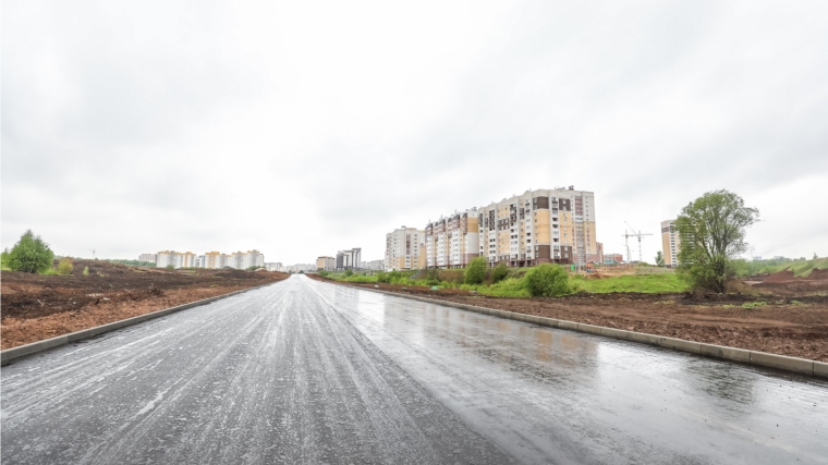 В Чебоксарах около 4 км новых дорог построят в микрорайоне «Солнечный» к началу сентября