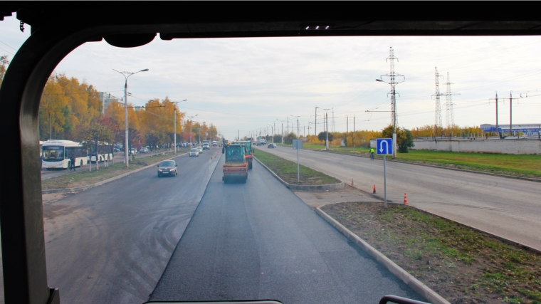 Еще один объект национального проекта «Безопасные и качественные автомобильные дороги» 2019 года в г.Чебоксары готовится к приемке