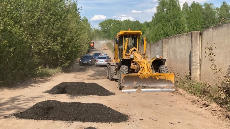 В Чебоксарах обустроили дороги для объезда участка реконструкции